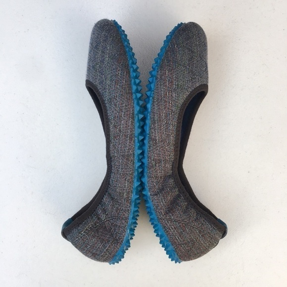 PLAE Crosby Ballet Flats Black Opal Size 6 - Picture 3 of 10